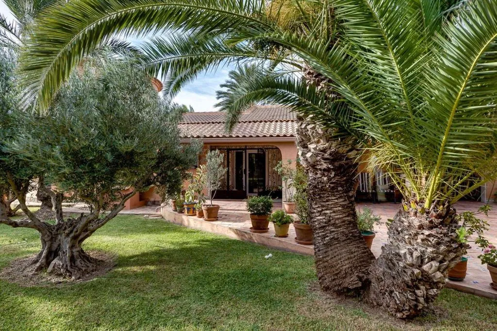 Garden - Luxury Villa with Private Pool in San Luis, Torrevieja