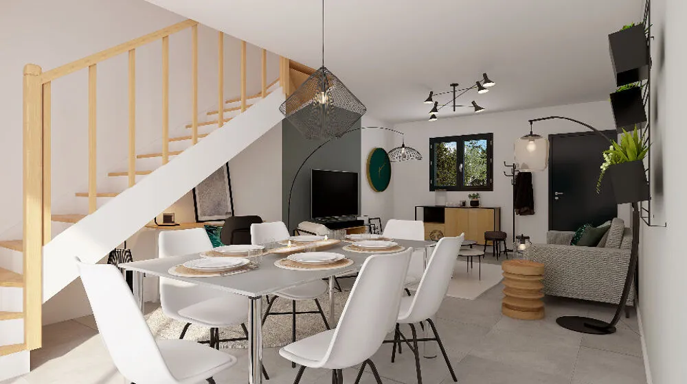 Sala da pranzo - Buildable House with Garden near Cachan