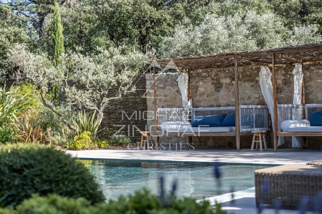 Pool - Mas with Heated Pool in Alpilles Olive Park