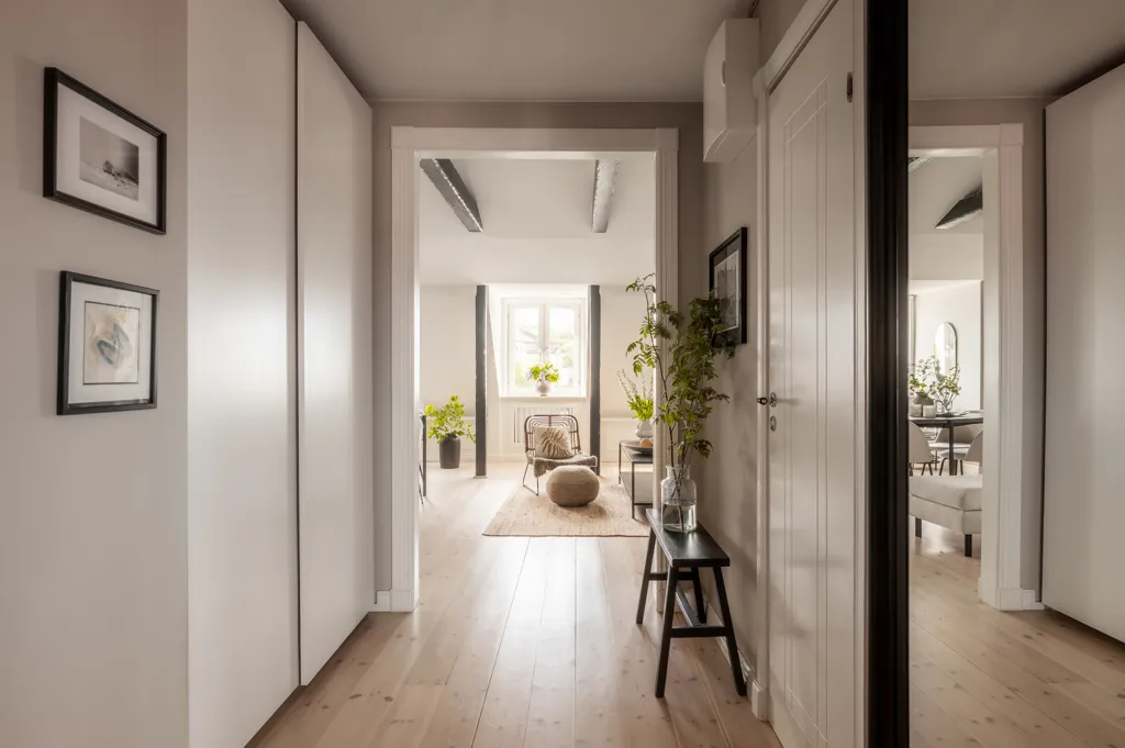 Entrée - Charming Loft with City View in Stockholm