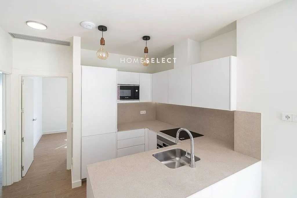 Köök - T2 Apartment with Pool in San Juan Bautista