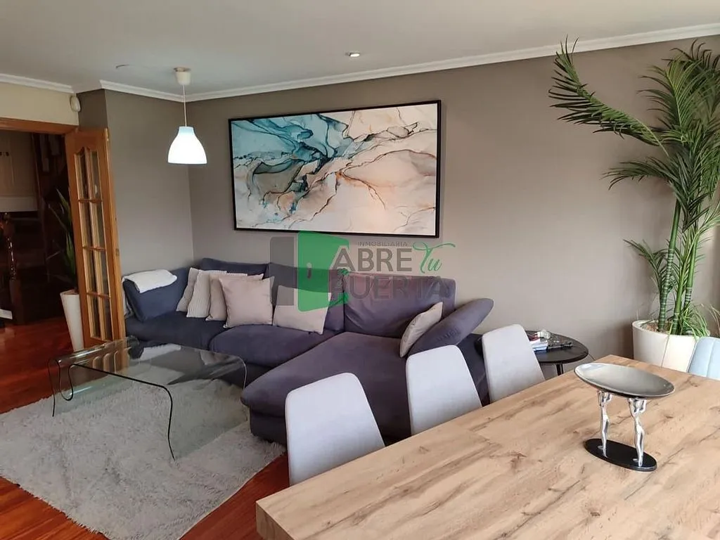 Living Room - Duplex with Terrace in Ourense