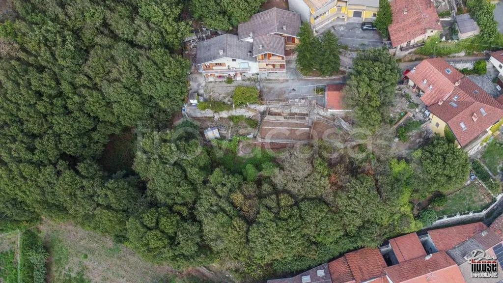 Vue aérienne - Terraced House with Lake View in Caprie