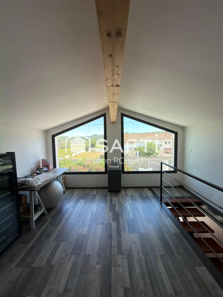 Pièces - Maison Contemporaine au Calme à Luzinay