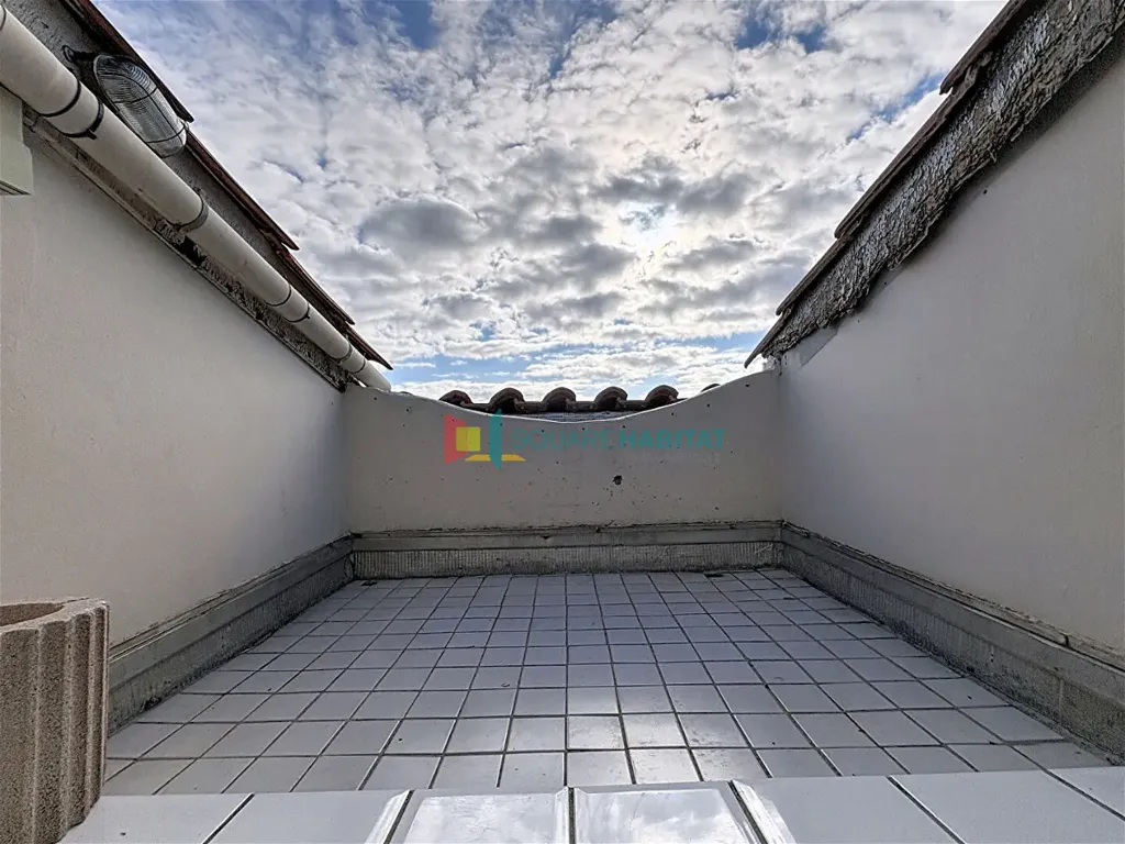 Terrasse - Appartement Duplex avec Vue Mer à Cannes La Bocca