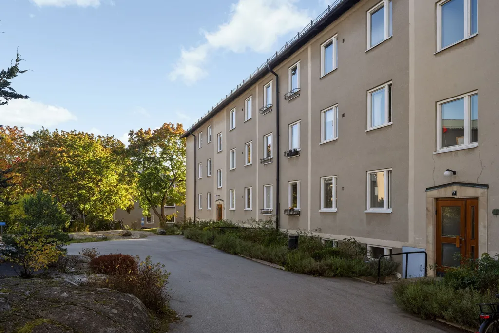 Extérieur - Modern Apartment with Balcony in Näsby Park