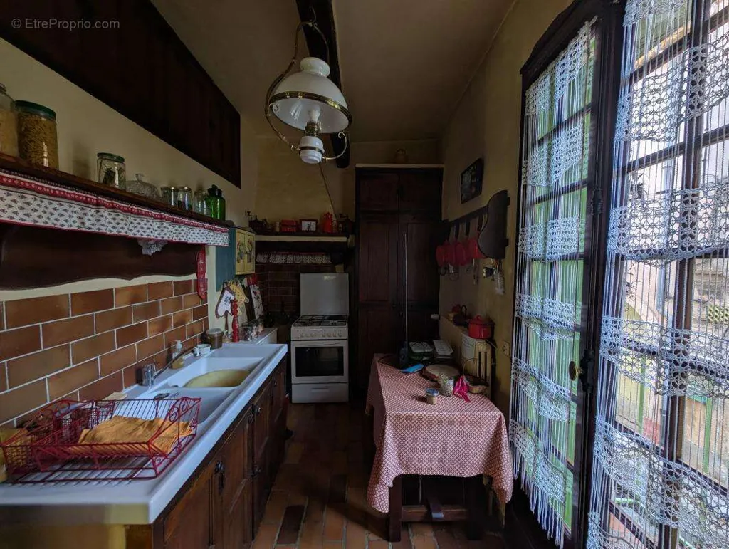 Köök - Charming House with Garden in Centre Pézenas