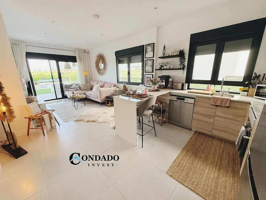 Cuisine - Apartment with Pool in Alhama de Murcia