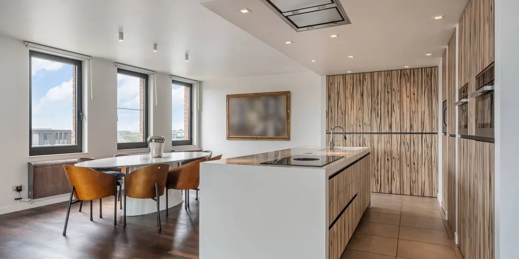 Cuisine - Appartement de luxe avec terrasse ensoleillée à Hasselt