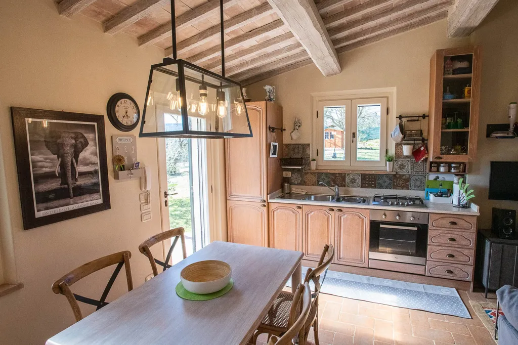 Köök - Restored Villa with Tuscan Charm in Tuscany