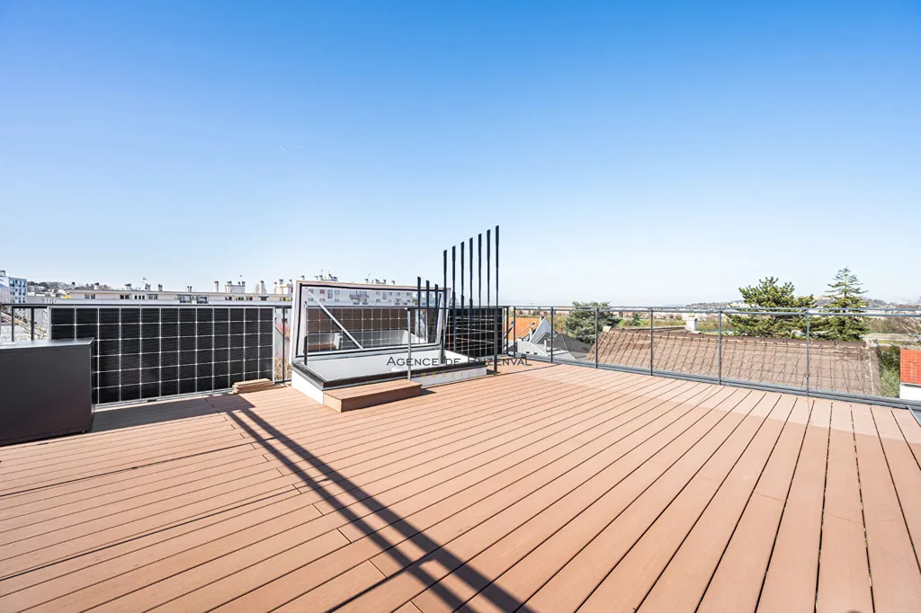 Terrass - City House with Rooftop and Panoramic View in Saint-Cloud