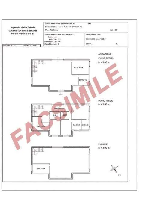 Plan - Historic Villa with Private Garden in Tornaco