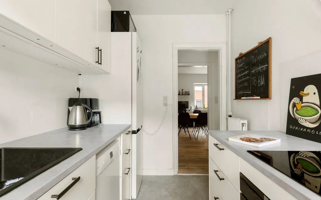 Cucina - Apartment with Brick Facade in Odense C