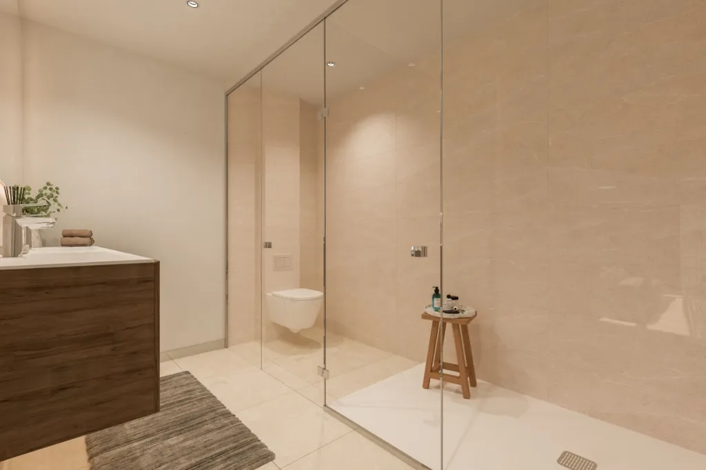 Salles de bain - Modern Apartments with Sea Views in Manilva