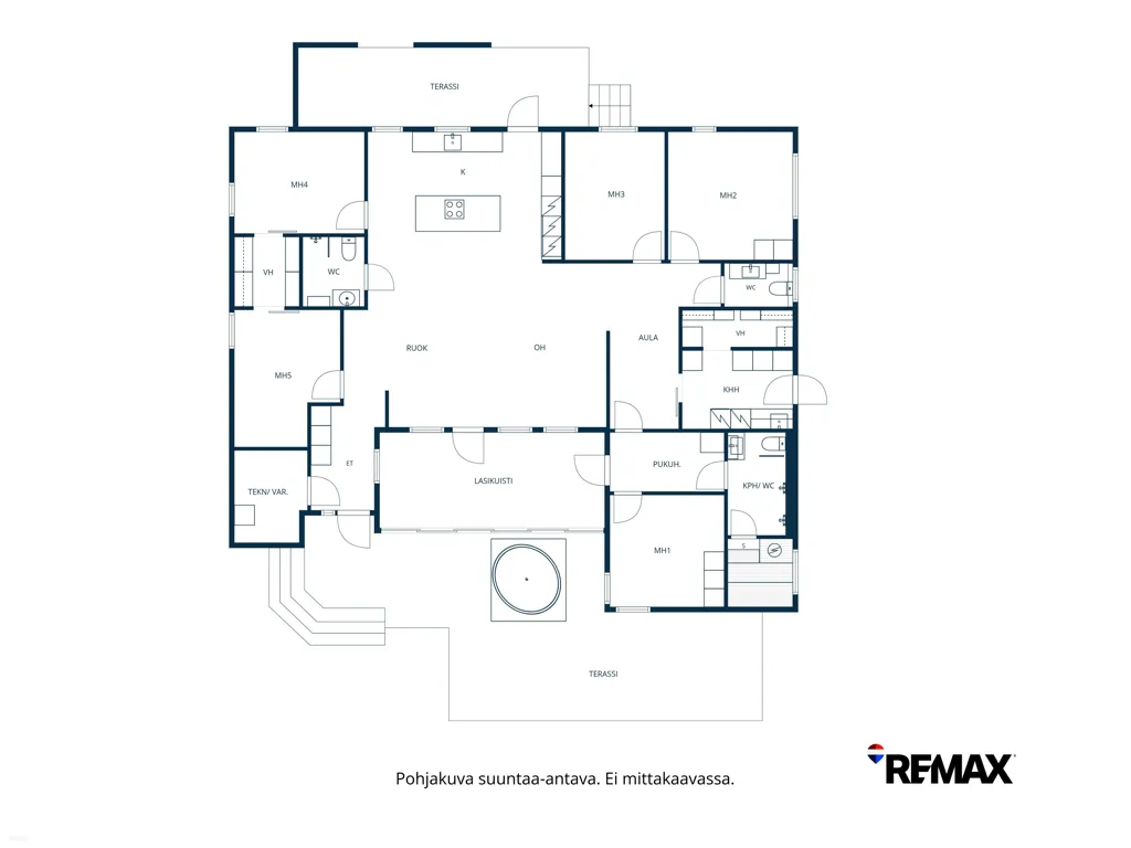 Plaan - Modern Villa with Lake View in Tuusula