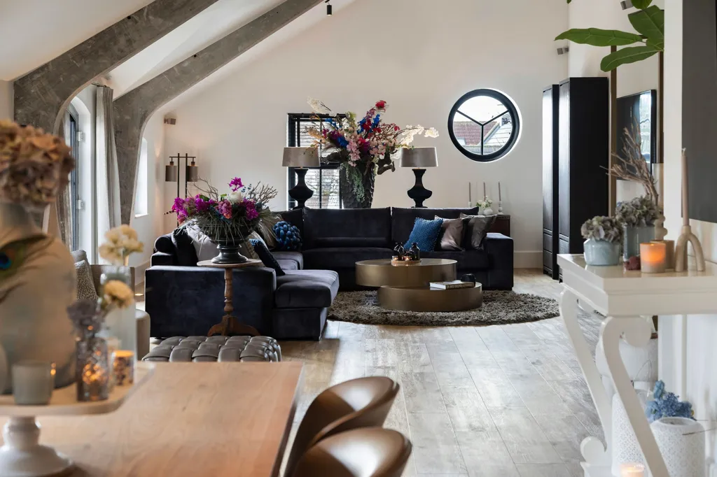 Séjour - Luxury Loft with Garden in Westmaas