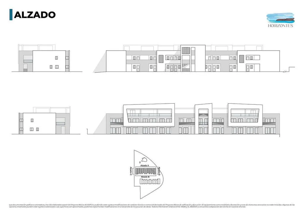 New Flat with Pool in Atlanterra