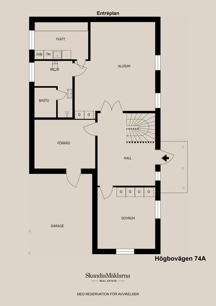 Maison 6 pièces à Sandvikens kommun