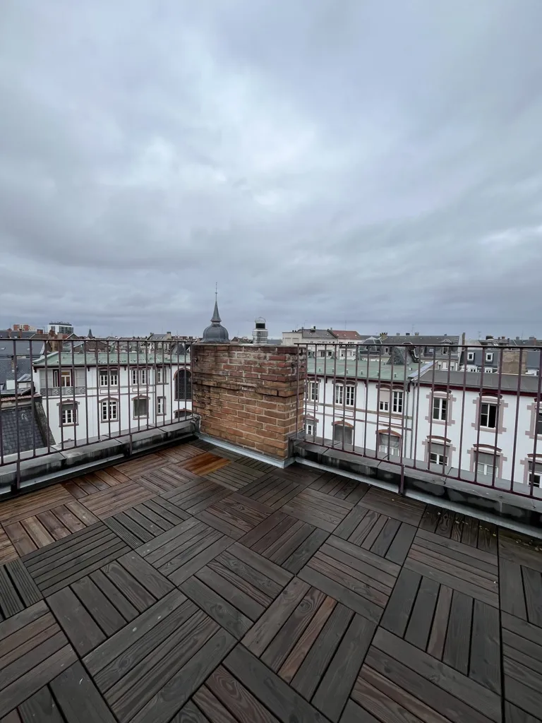 Balcon - Duplex avec Terrasse à Strasbourg République