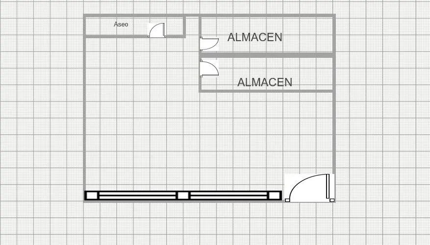 Plan - Commercial Space with Large Windows in Oviedo
