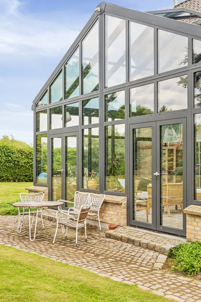 Terrasse - Classical Country Villa with 24 Hectares near Sønderborg