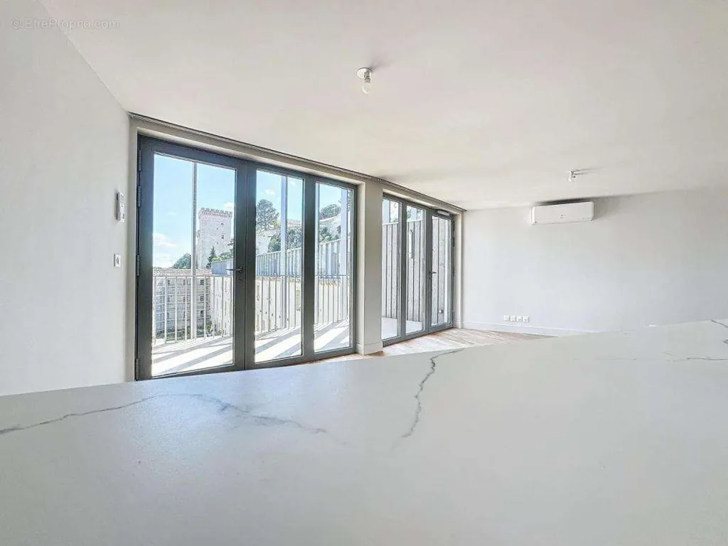 Séjour - Triplex avec Terrasse dans le Quartier Banasterie à Avignon