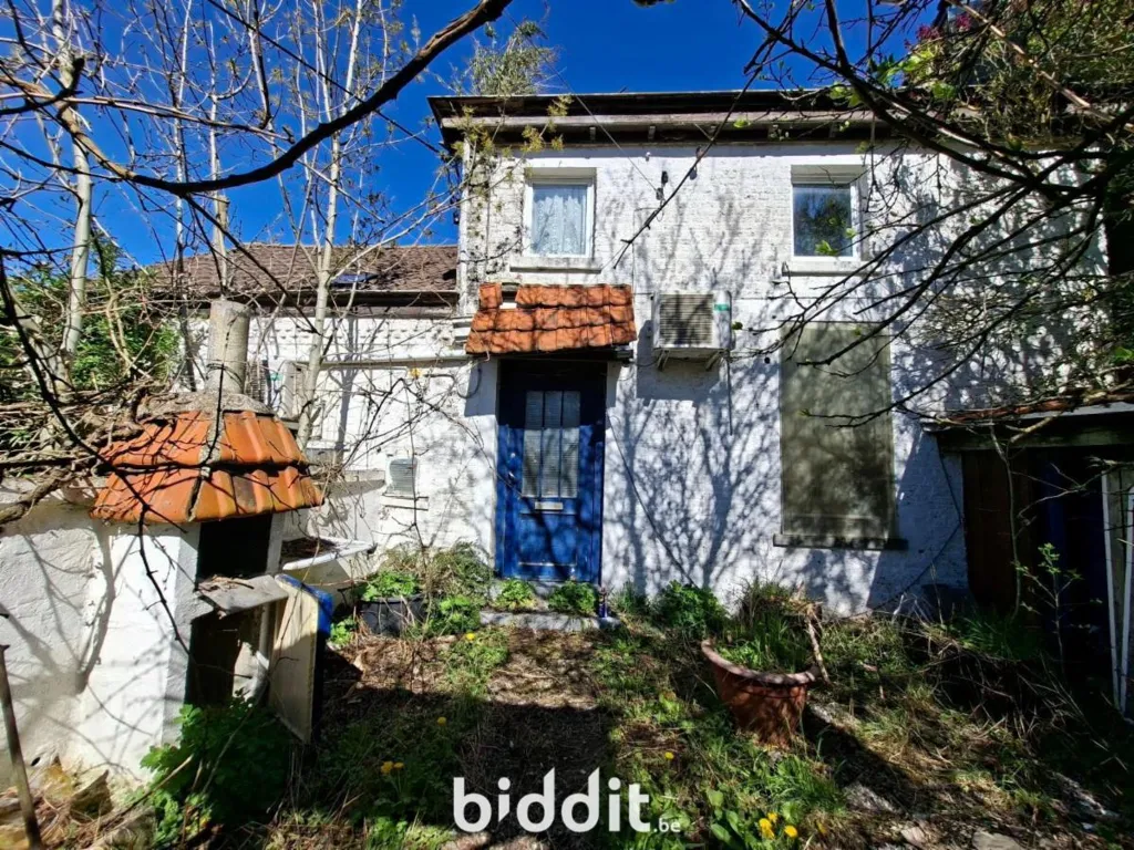 Extérieur - Maison à Rénover avec Jardin dans un Cadre Vert à Sambreville