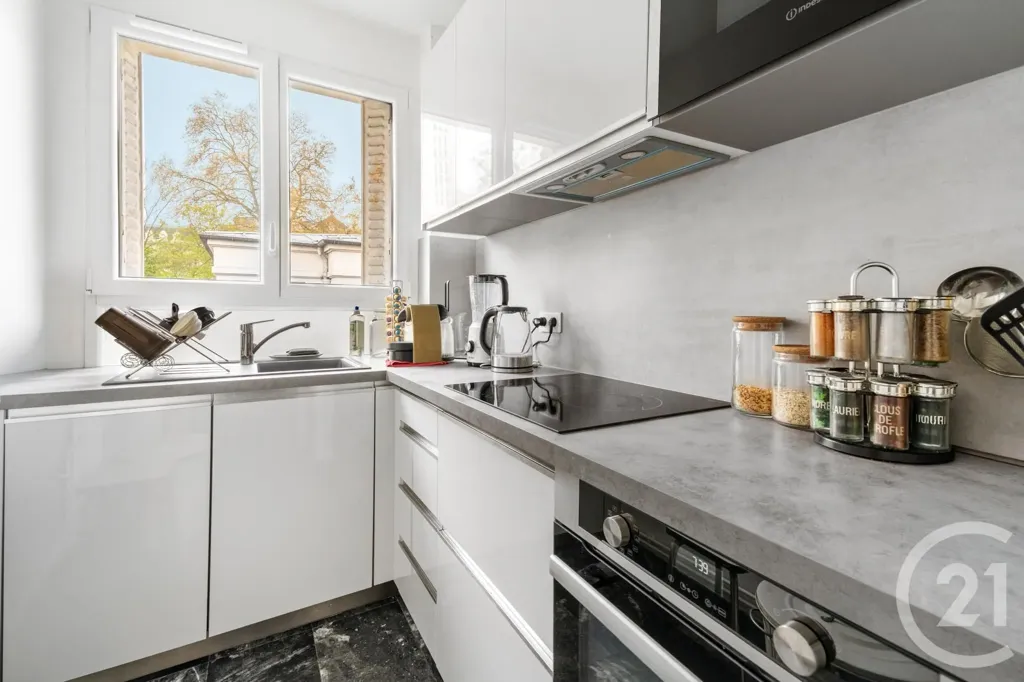 Cucina - 2/3-Piece Apartment with Sacré-Cœur View in Montmartre
