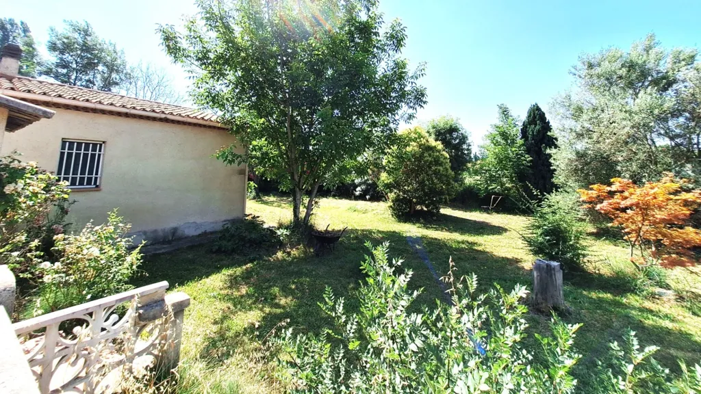 Jardin - Maison avec terrasse et jardin à Lauris