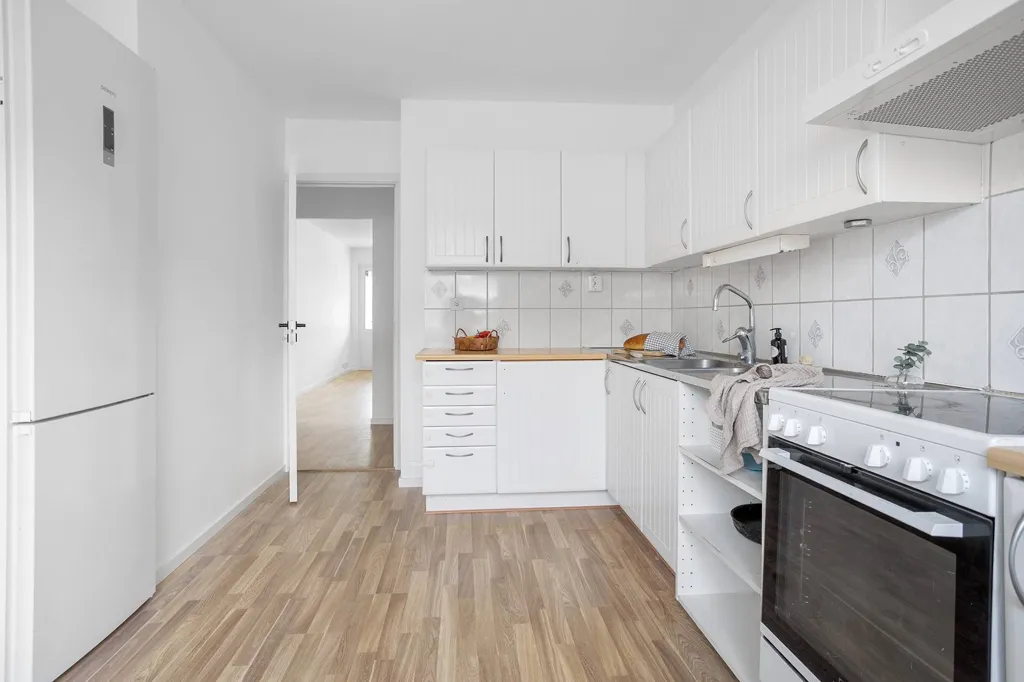 Cucina - Apartment with South-Facing Balcony in Trelleborg
