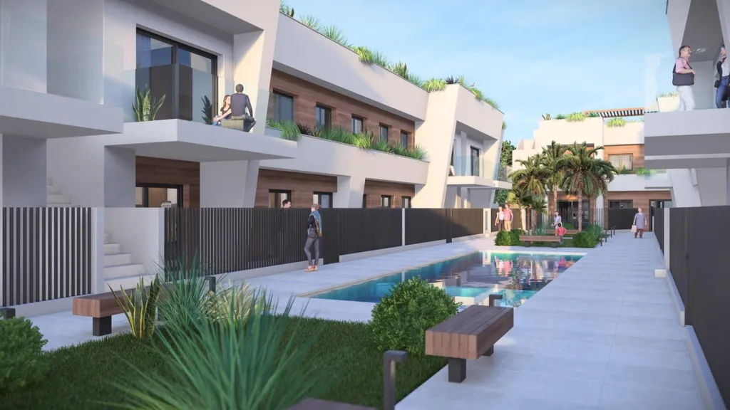 3-Bedroom Bungalow with Pool in Torre-Pacheco