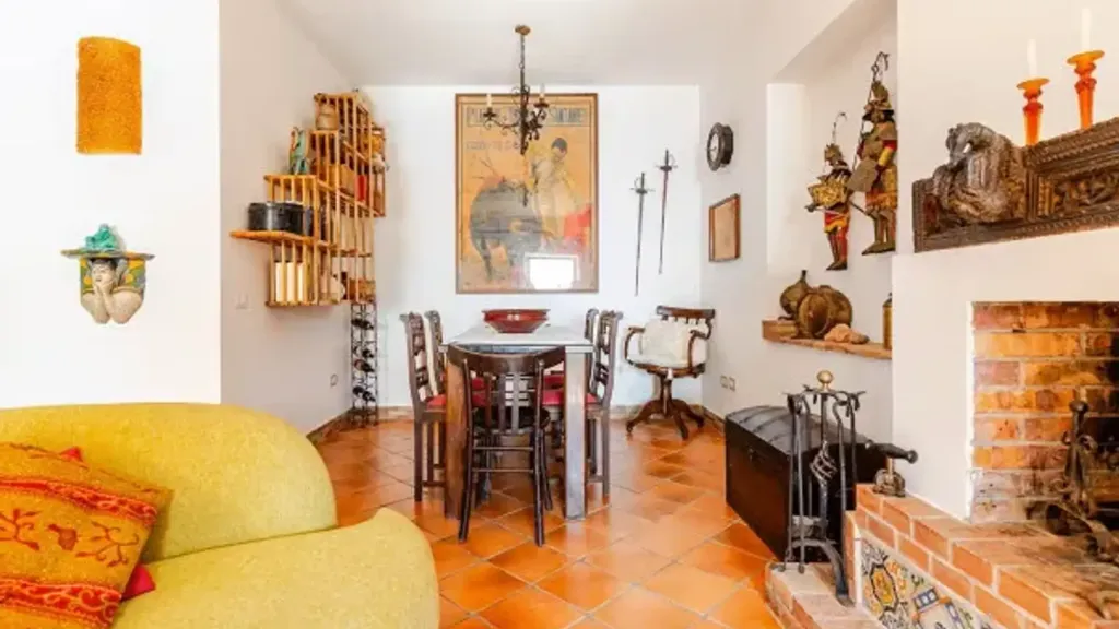 Living Room - Villa with Seafront Access in Maratea