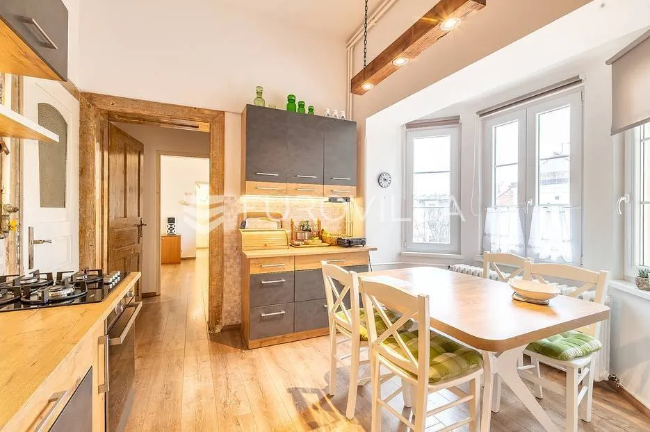 Kitchen - Renovated Apartment with Balcony in Zagreb Centre