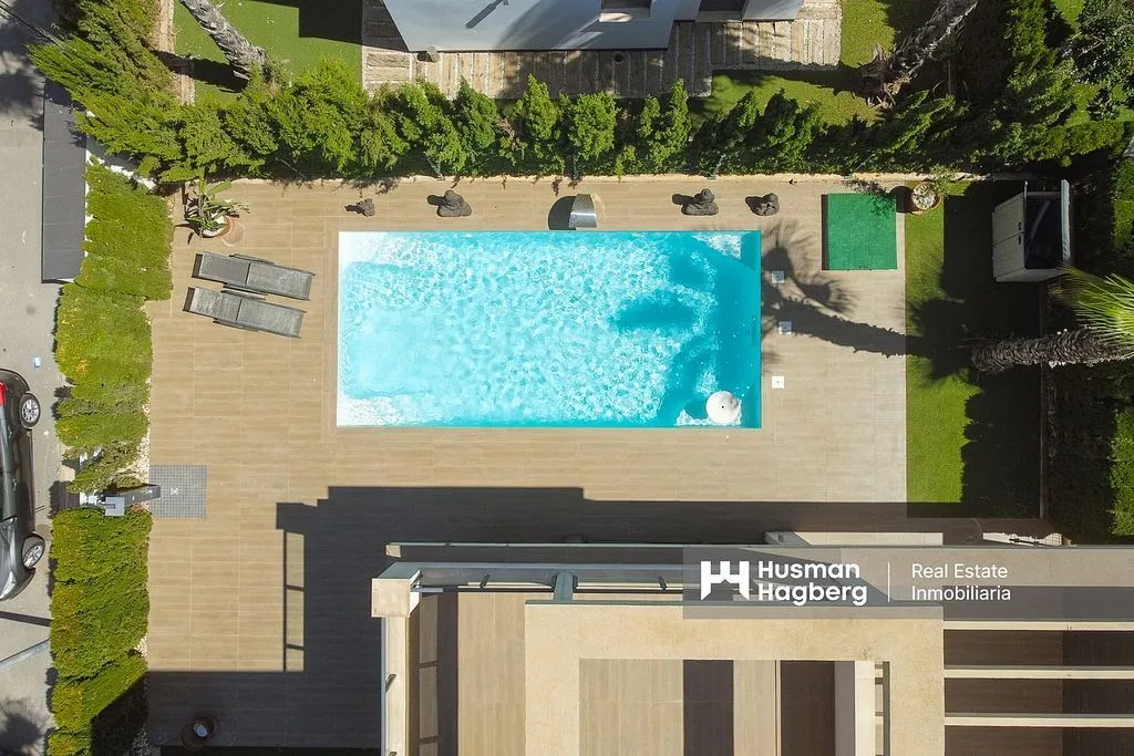 Õhuvaade - Villa with Pool in Lomas de Cabo Roig