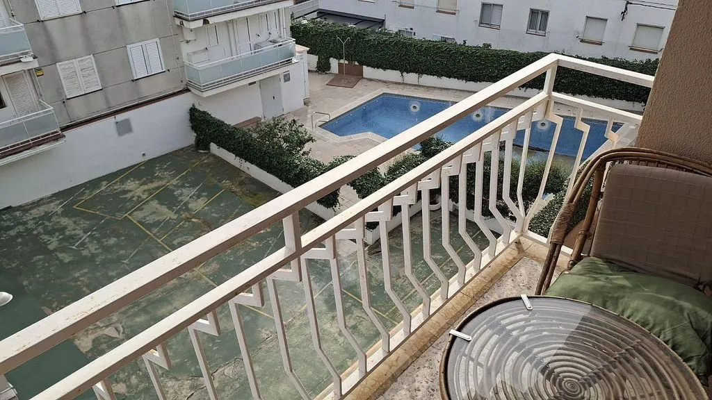 Balcony - Studio with Terrace in Coma-Ruga