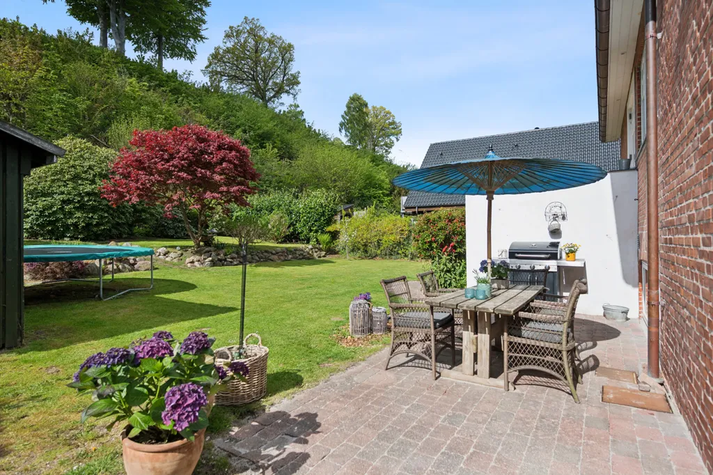 Terrasse - Villa with Sea View in Ålsgårde
