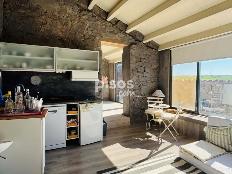Kitchen - Rustic House with Terrace in Torrefeta i Florejacs