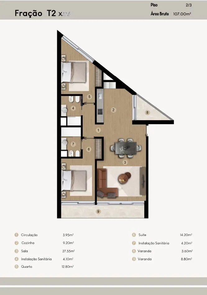 Plaan - Luxury 2-Bedroom Apartment in Câmara de Lobos