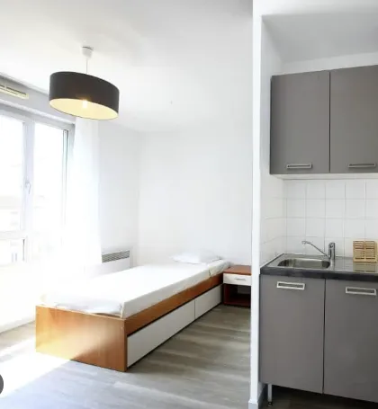 Chambres - Appartement Type 1 dans Résidence Étudiante à Lyon 7ème