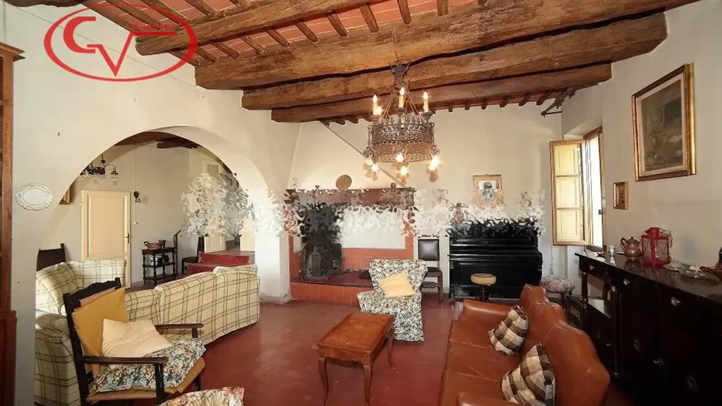 Séjour - Historic Villa with Olive Grove in Montevarchi