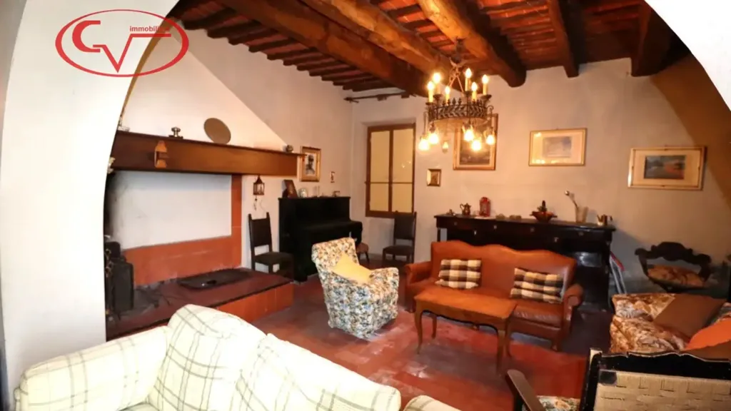 Séjour - Historic Villa with Olive Grove in Montevarchi
