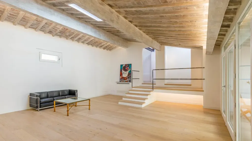 Séjour - Terraced Apartment with Loggia in Florence