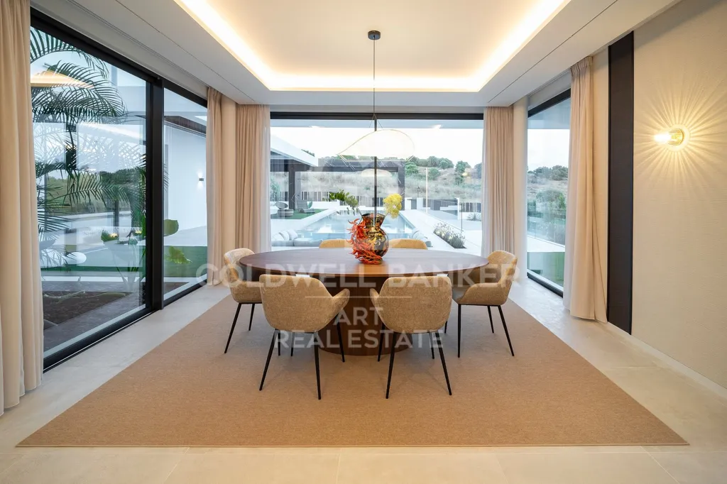 Söögituba - Luxury Villa with Pool in Estepona