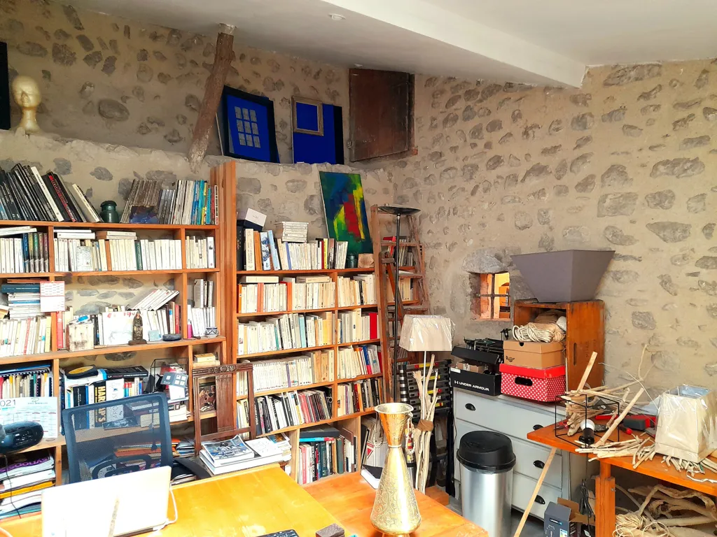 Bureau - Maison de 7 Pièces avec Terrasse Panoramique à Die