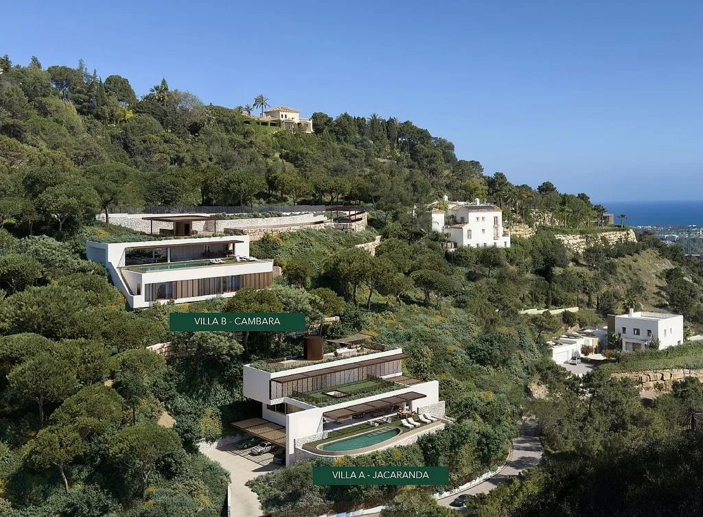 Vue aérienne - Contemporary Villa with Infinity Pool in El Madroñal