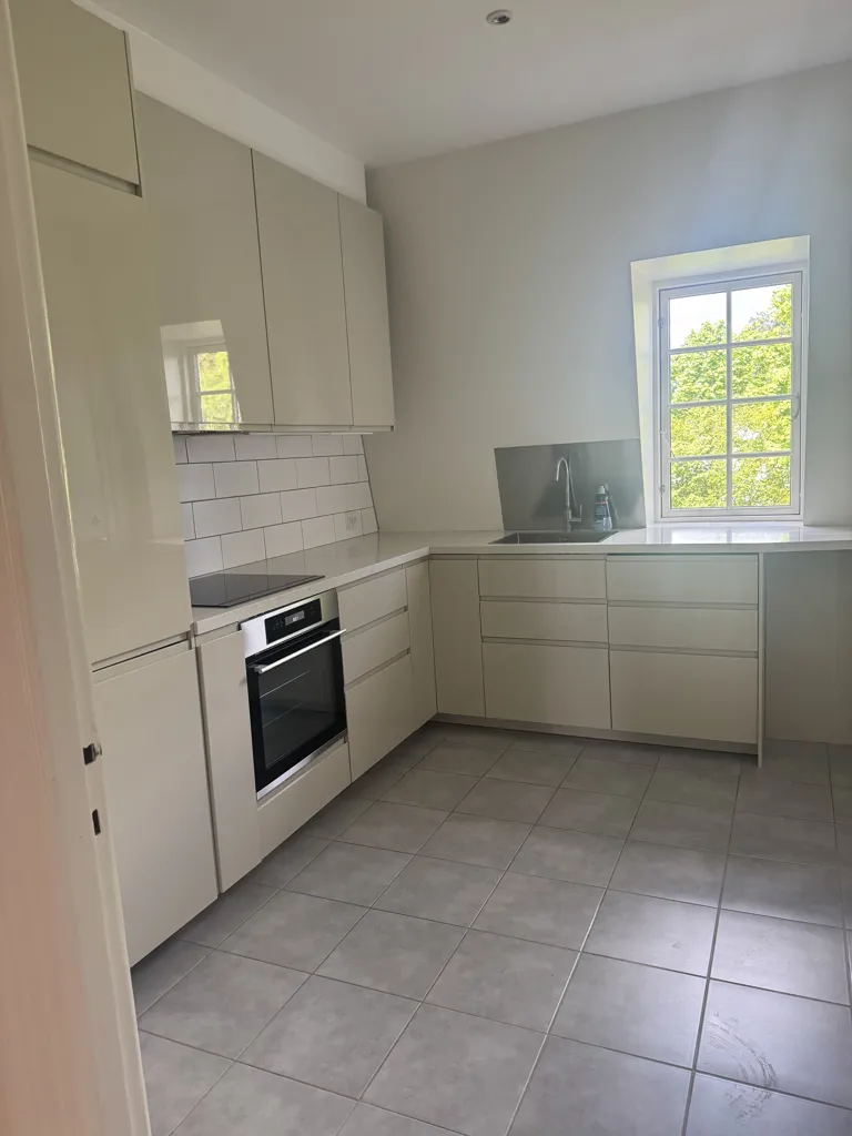 Cucina - Villa Apartment with Park View in Charlottenlund