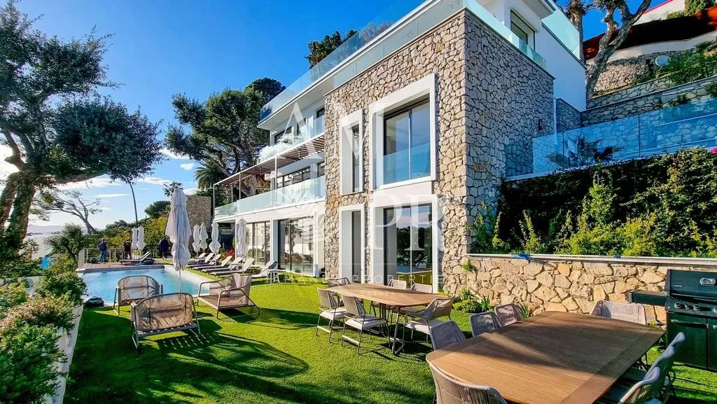 Piscine - Villa Luxe avec Vue Mer à Cannes