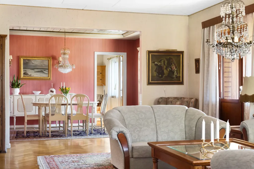 Séjour - Disponent Villa with Lake View in Lindesberg