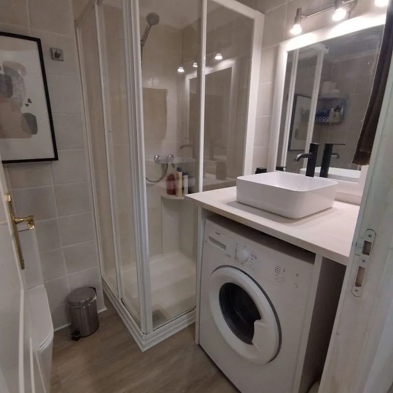 Bathrooms - Studio with Sea View in El Perelló