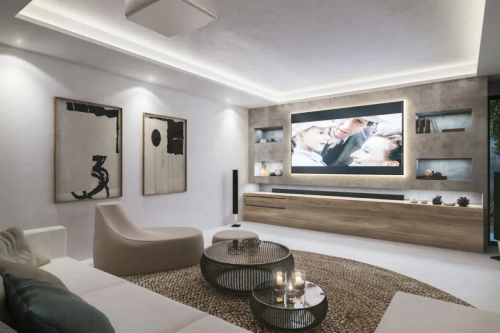 Soggiorno - Contemporary Villa with Sea View in El Paraíso